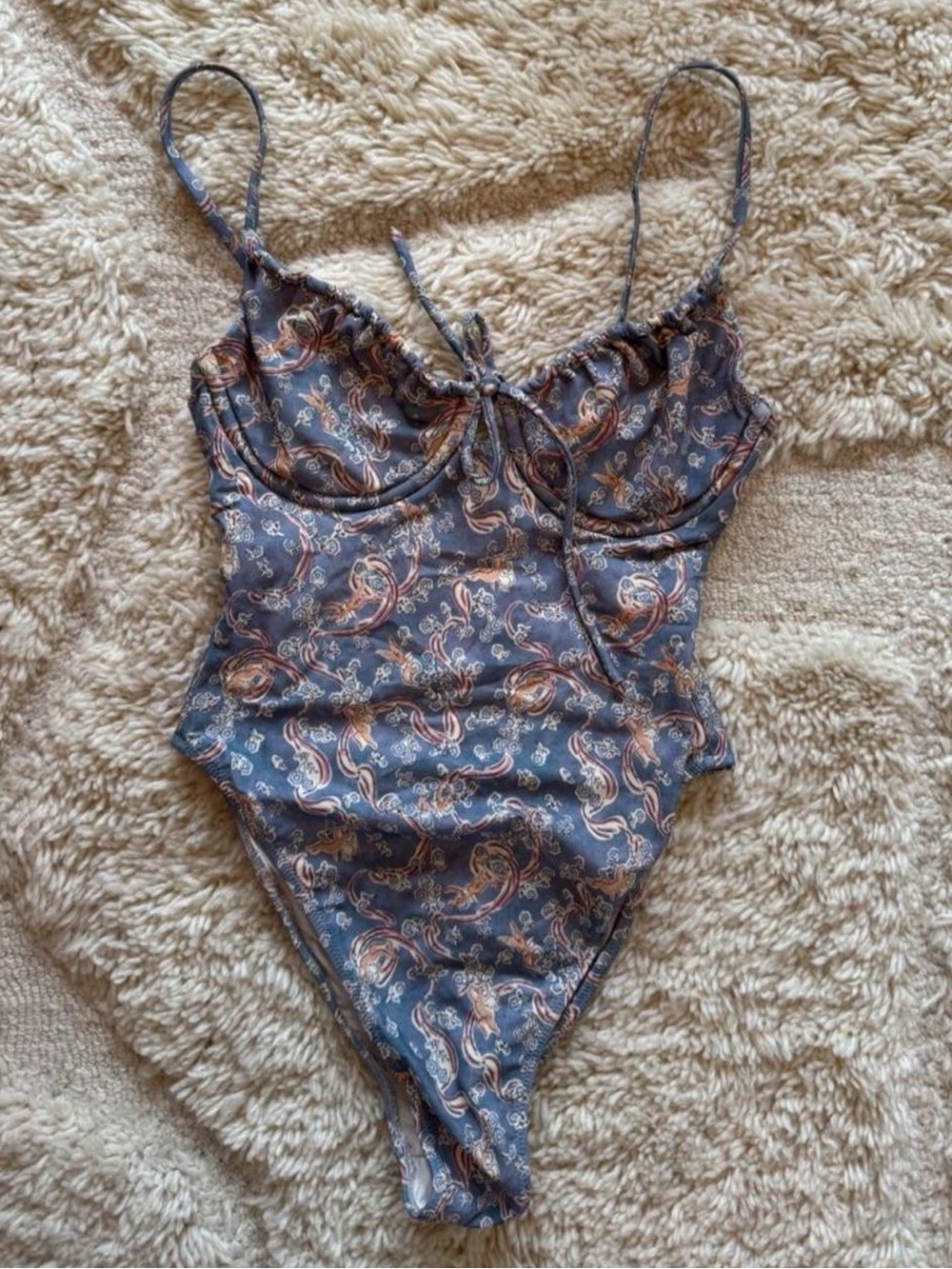 Montce | Cupid Lucy One Piece | S | Blue Printed